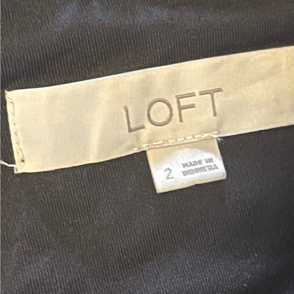 Loft Tweed Fit and Flare Casual Dress Size 2 - Picture 12 of 12